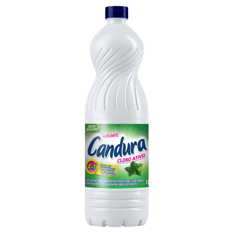 Alvejante Candura Cloro Ativo Lavanda e Fresh 